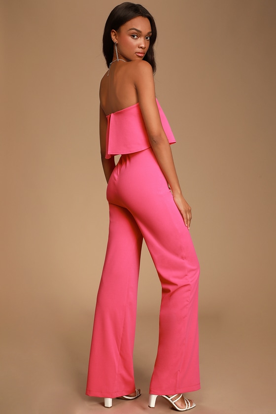 7-8 , Hot Pink Jumpsuits L 